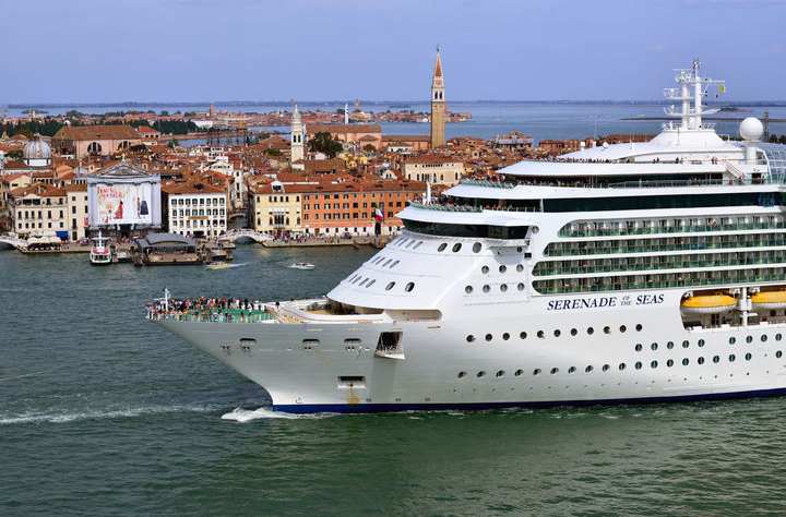 Geen grote cruiseschepen meer in Venetië