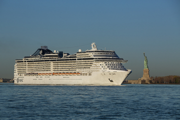 MSC Divina in New York City