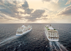 Schepen Regent Seven Seas op zee