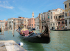 Gondel Canal Grande in Venetië