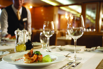 Restaurant aan boord Silversea