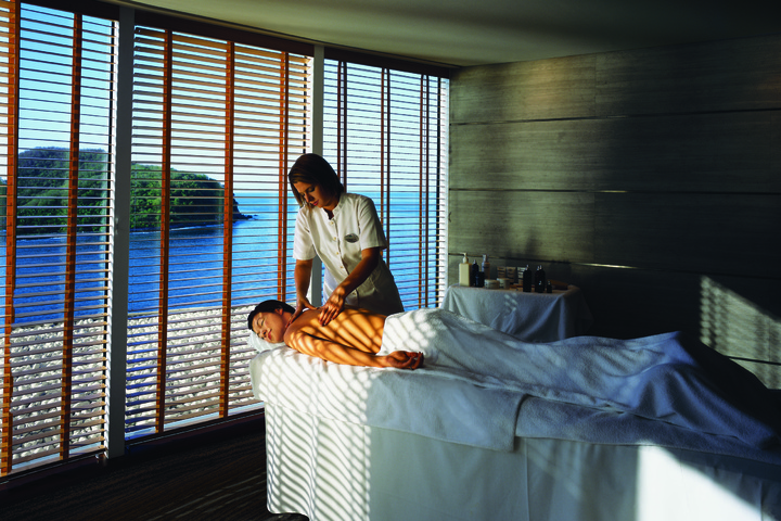 Massage op de Crystal Serenity