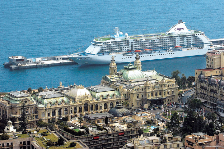 Seven Seas Voyager in Monte Carlo